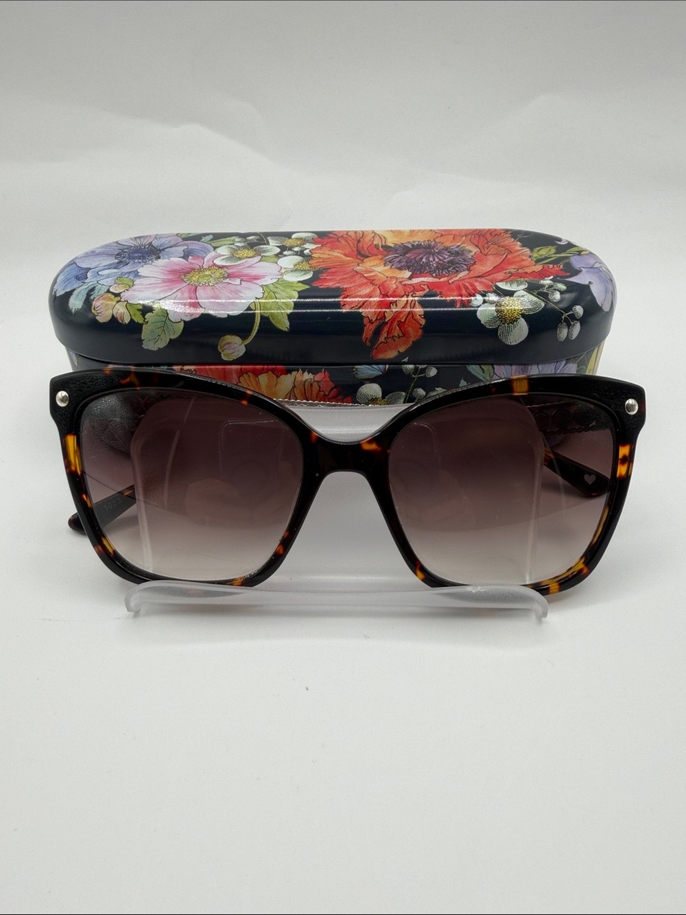 Brighton Pretty Tough Tortoise Framed Sunglasses with Case